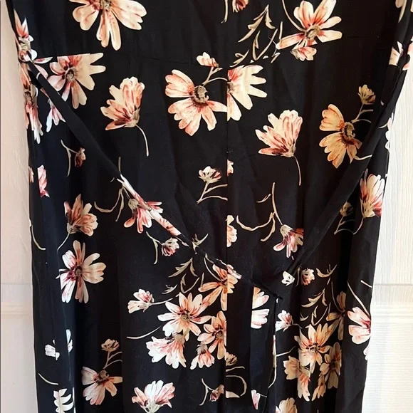Vintage Evidence Floral Black Dress - Picture 5 of 5